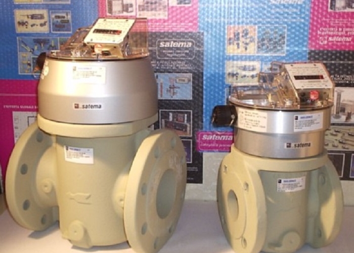 Biogas turbine meter
