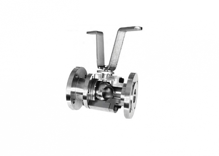 Valvola a sfera per alte temperature Split body