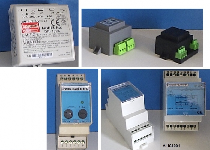 Power suppliers - Transformers - Surge protections