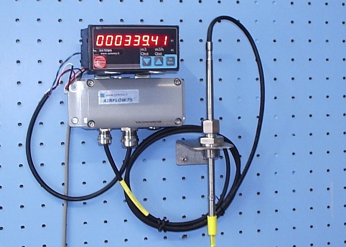 Air velocity transmitter up to 40 m/s