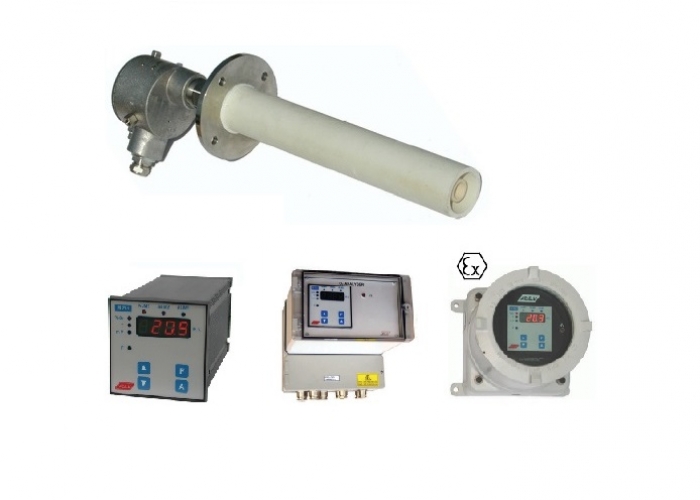 In situ Oxygen Transmitter 600 ... 1200 ° C