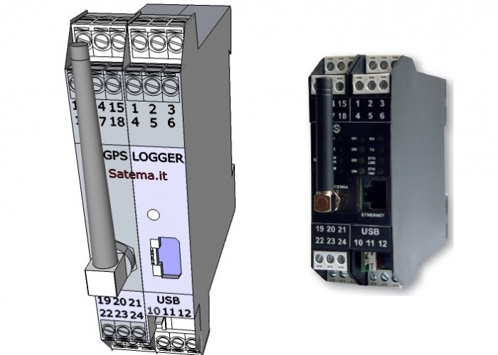 DataLogger autonomo telecontrollo 2 canali