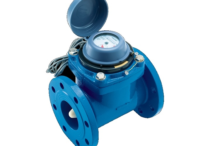 Contatore Woltmann per acqua con emettitore impulsi