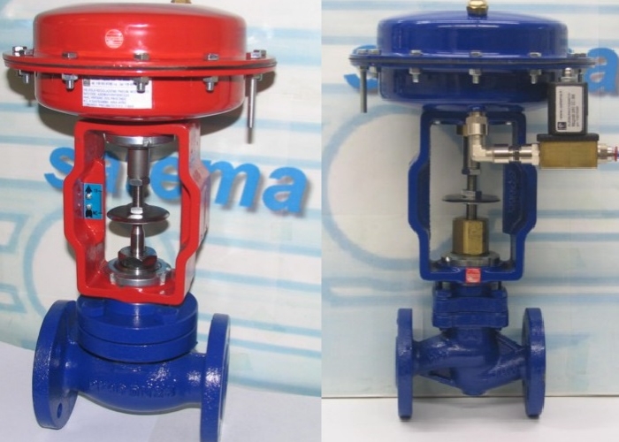 2-way Pneumatic Control Globe Valves