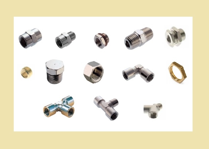 Nickel-Plated Brass Line Fittings