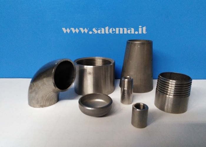 Raccorderia acciaio inox AISI 304/316 a saldare 