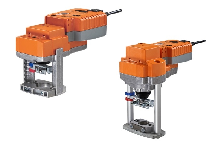 Linear electric on-off actuators