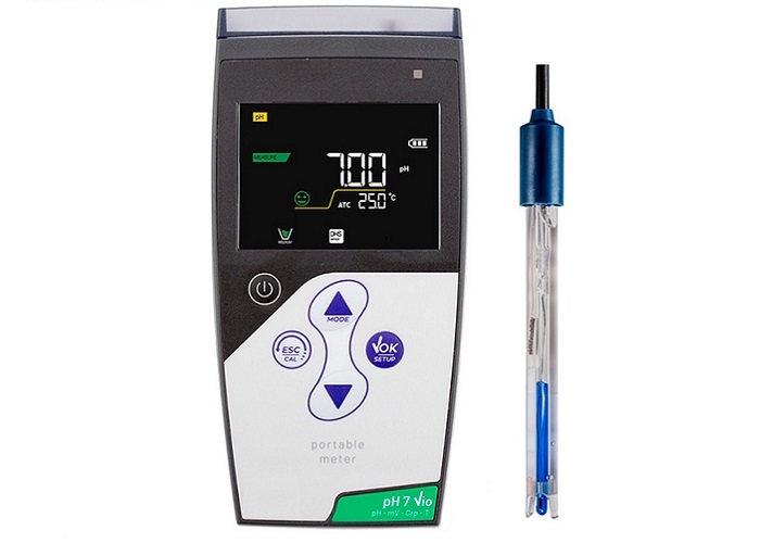 Portable pH meter